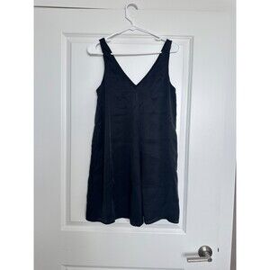 Zara Little Black Slip Dress Size XS A-line
